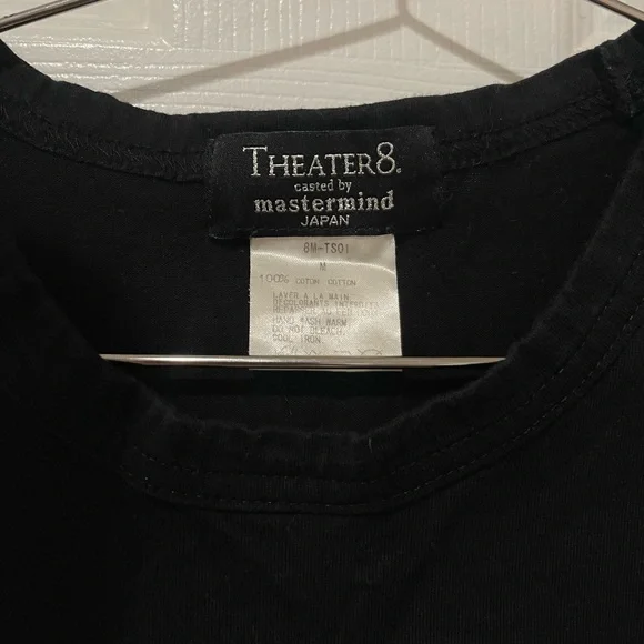 Mastermind Japan Black Tee with Skull Design - Picture 3 of 3